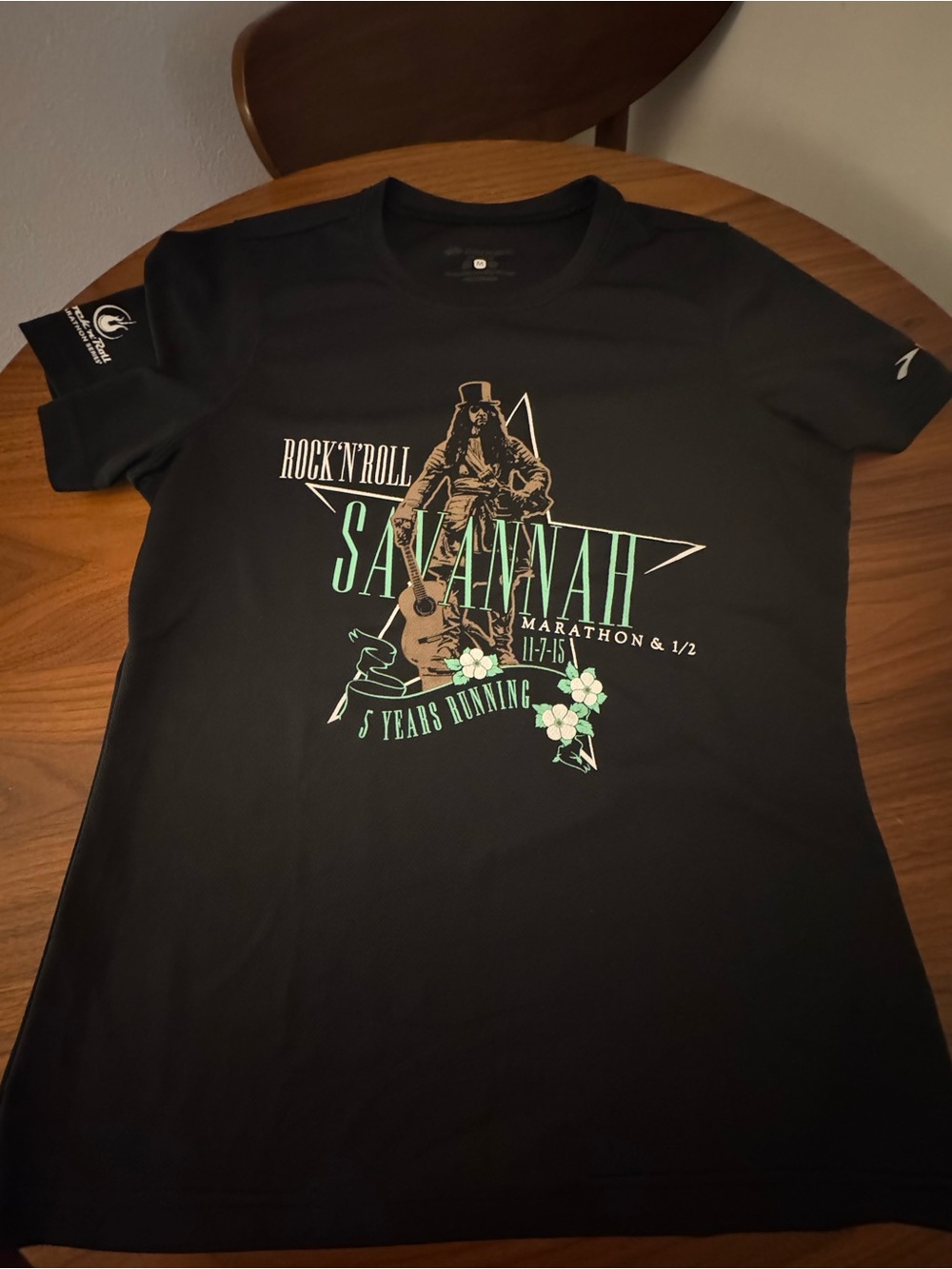 Brooks Running Savannah Rock 'N' Roll Half Marathon Tech Shirt Short Sleeve